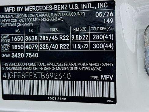 New 2026 Mercedes-Benz GLS 580 4MATIC image 25