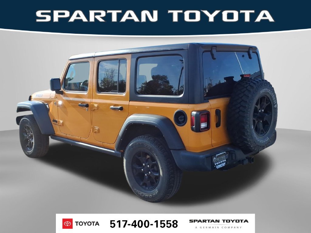 Used 2021 Jeep Wrangler Unlimited Sport AWD/4WD image 8