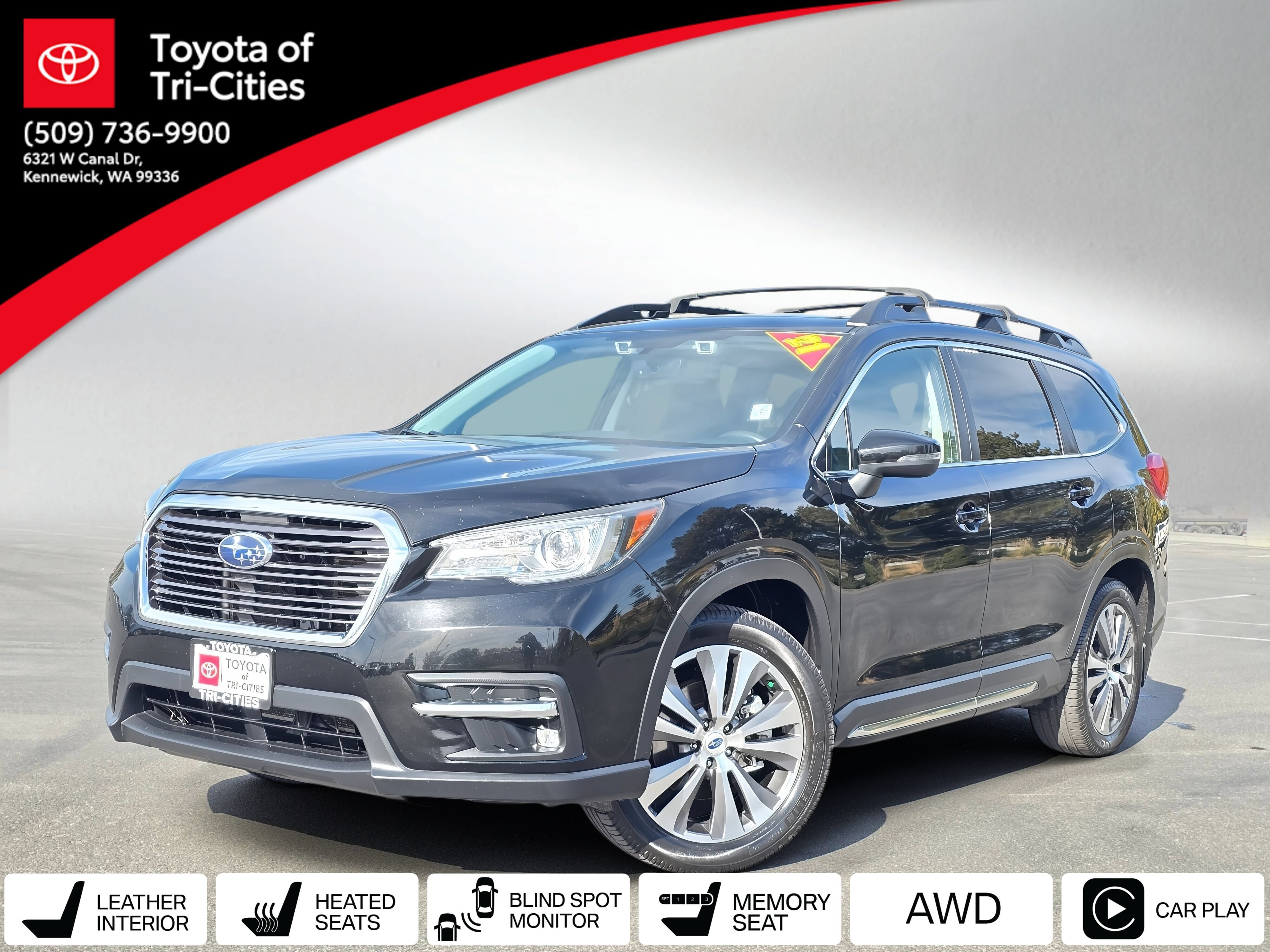 Used 2021 Subaru Ascent Limited w/ Technology Package AWD/4WD image 1