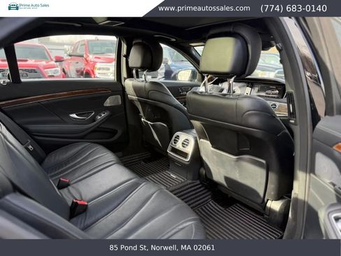 Used 2015 Mercedes-Benz S 550 4MATIC Sedan image 16