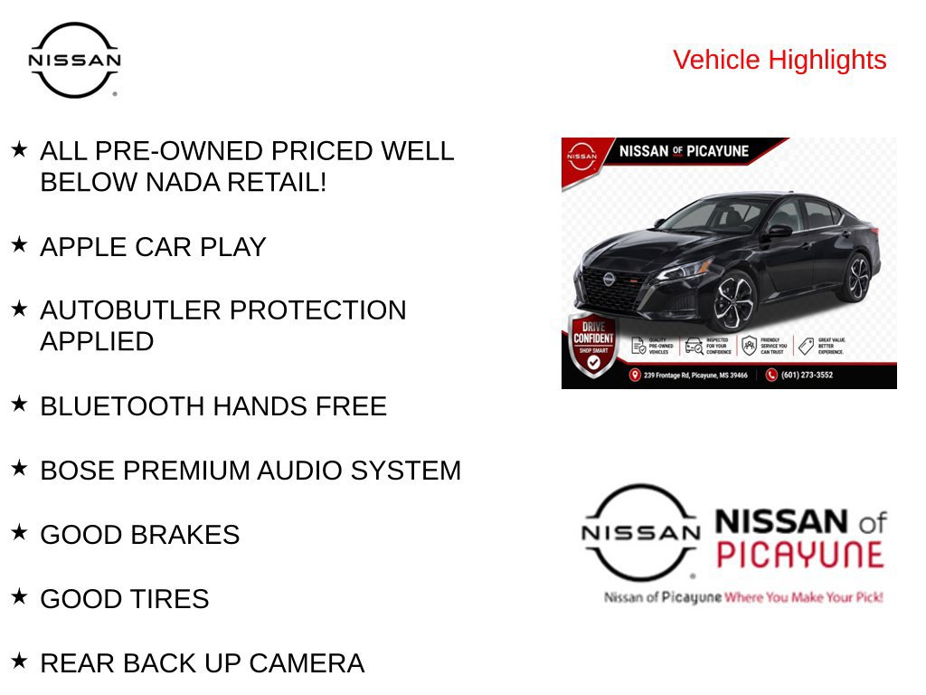 Used 2024 Nissan Altima 2.5 SR w/ SR Premium Package FWD image 11
