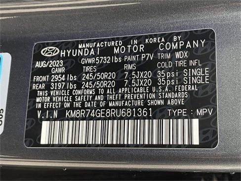 Used 2024 Hyundai Palisade Calligraphy image 41