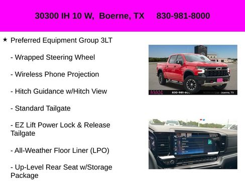 Used 2023 Chevrolet Silverado 1500 ZR2 w/ Technology Package AWD/4WD image 36
