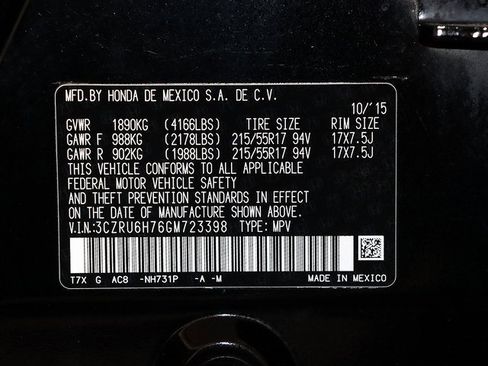 Used 2016 Honda HR-V EX-L image 37