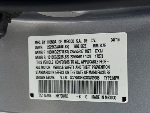 Used 2016 Honda CR-V EX image 12