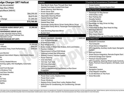 Used 2018 Dodge Charger SRT Hellcat w/ Harman/Kardon Audio Group RWD image 30