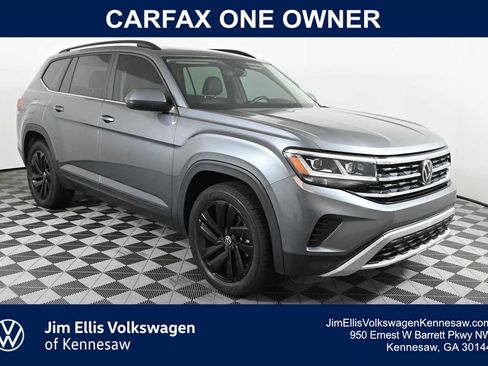 Certified 2023 Volkswagen Atlas SE w/ Panoramic Sunroof Package FWD image 1