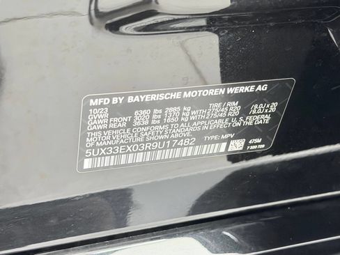 Used 2024 BMW X6 xDrive40i w/ Premium Package AWD/4WD image 33
