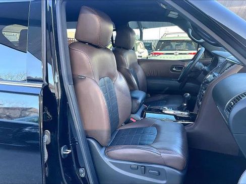 Certified 2019 Nissan Armada Platinum w/ Captain's Chairs Package image 9