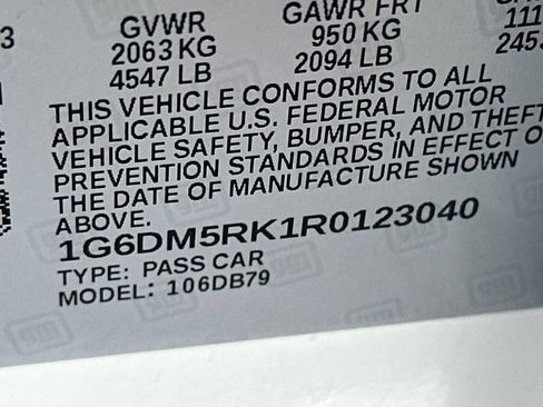 Certified 2024 Cadillac CT5 Luxury w/ Cold Weather Package RWD image 31