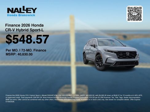 New 2026 Honda CR-V Sport-L image 7