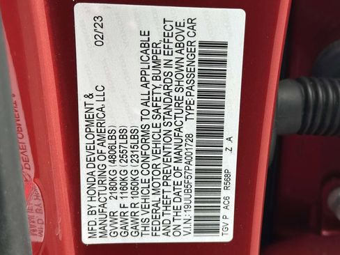 Certified 2023 Acura TLX w/ A-SPEC Pkg image 25