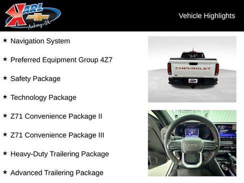 Certified 2023 Chevrolet Colorado Z71 w/ Z71 Convenience Package 2 AWD/4WD image 2