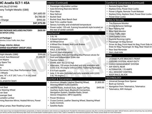 Used 2018 GMC Acadia SLT image 10