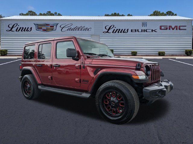 Used 2021 Jeep Wrangler Unlimited Sahara AWD/4WD image 2
