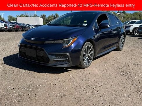 Used 2020 Toyota Corolla SE w/ Carpet Mat Package (TMS) FWD image 1
