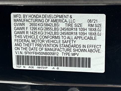 Used 2022 Honda Pilot EX-L image 34