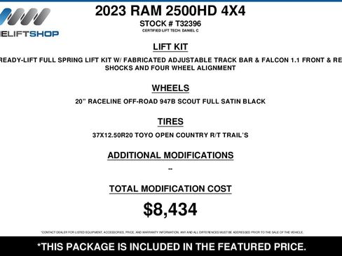 Used 2023 RAM 2500 Laramie AWD/4WD image 2