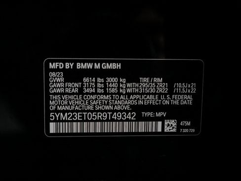 Used 2024 BMW X6 M Competition w/ Executive Package image 16