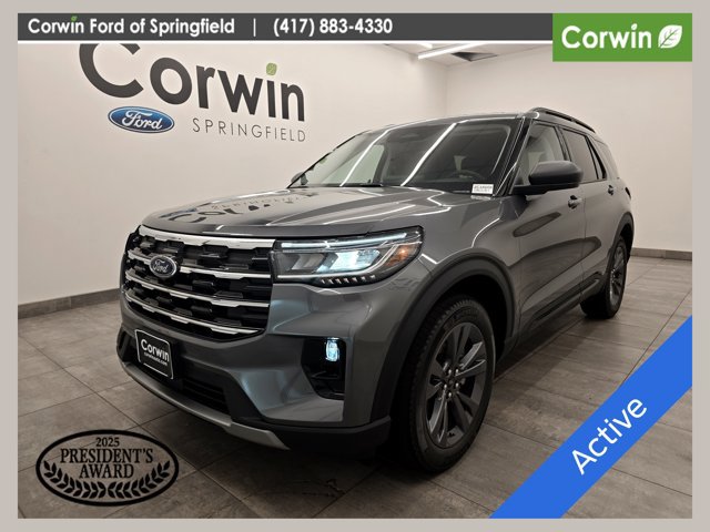 New 2026 Ford Explorer Active w/ Active Comfort Package AWD/4WD 360° Tour