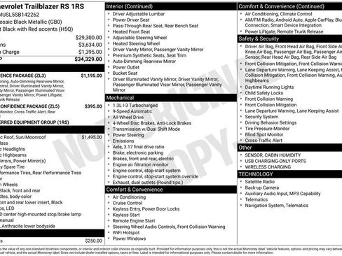 Used 2025 Chevrolet TrailBlazer RS w/ Convenience Package AWD/4WD image 24
