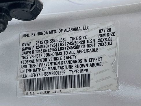 Used 2021 Honda Pilot Touring image 35