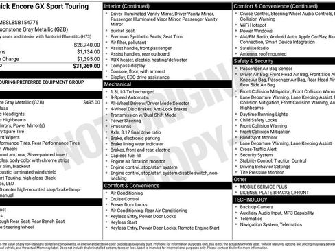 Used 2025 Buick Encore GX Sport Touring image 44