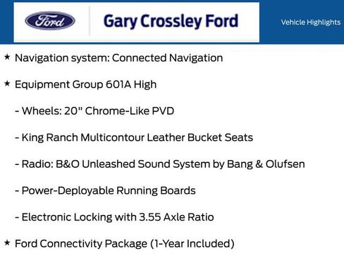 Used 2026 Ford F150 King Ranch w/ Equipment Group 601A High AWD/4WD image 19