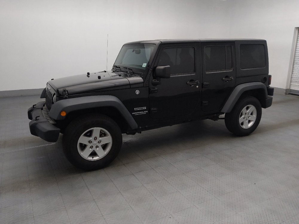 Used 2017 Jeep Wrangler Unlimited Sport w/ Quick Order Package 24S AWD/4WD image 2
