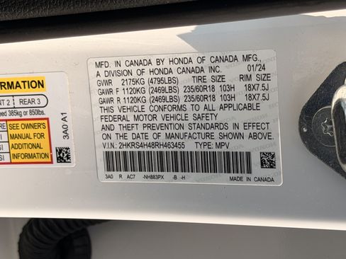 Used 2024 Honda CR-V EX image 28