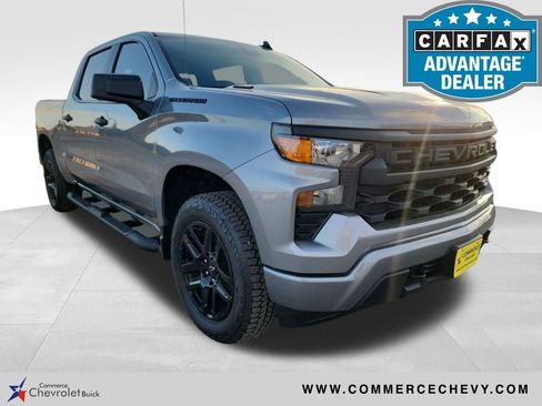 New 2026 Chevrolet Silverado 1500 Custom w/ Turbomax Blackout Package image 1