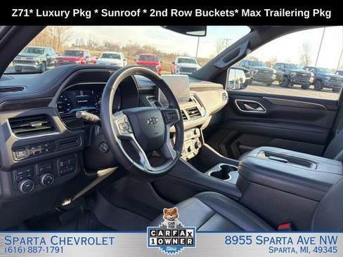 Used 2024 Chevrolet Tahoe Z71 w/ Luxury Package AWD/4WD image 21