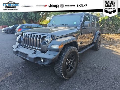 Used 2018 Jeep Wrangler Unlimited Sport AWD/4WD image 1