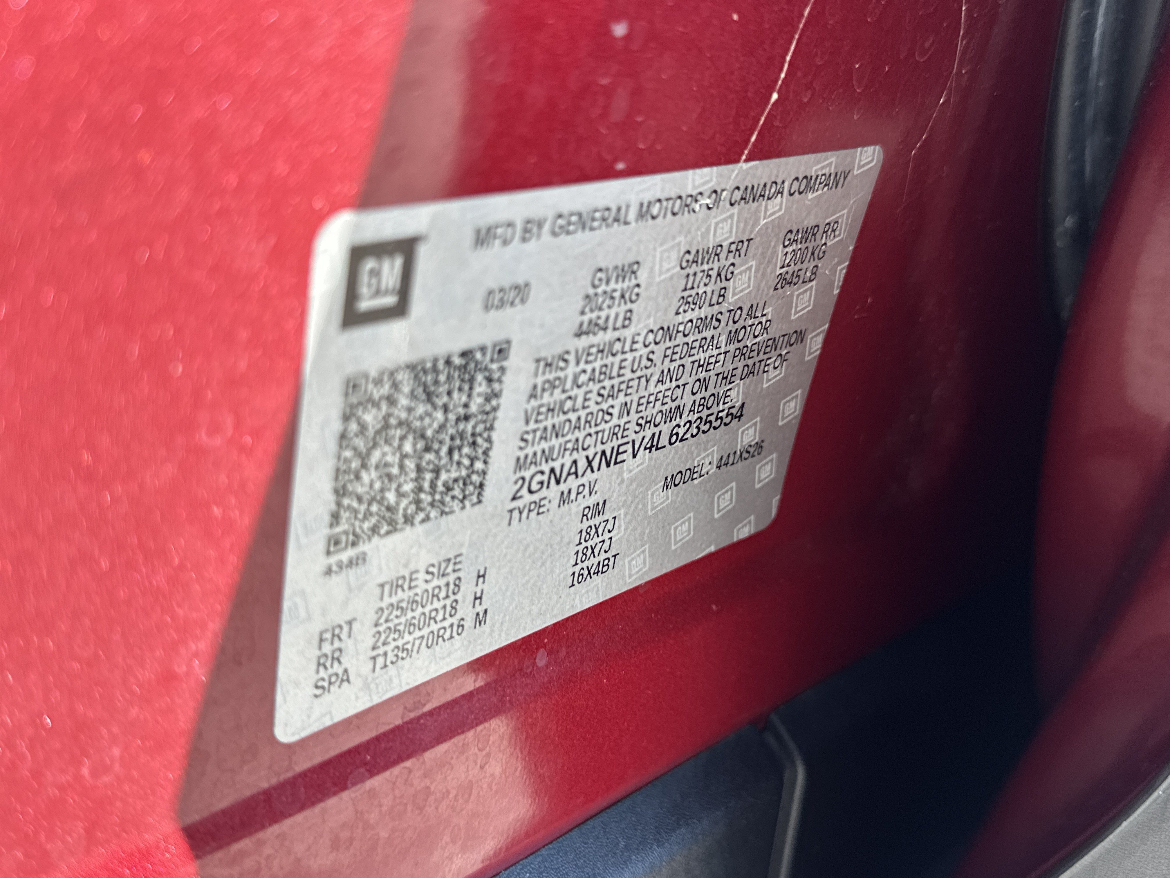 Certified 2020 Chevrolet Equinox Premier FWD image 32