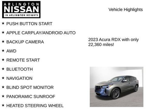 Used 2023 Acura RDX A-Spec AWD/4WD image 7
