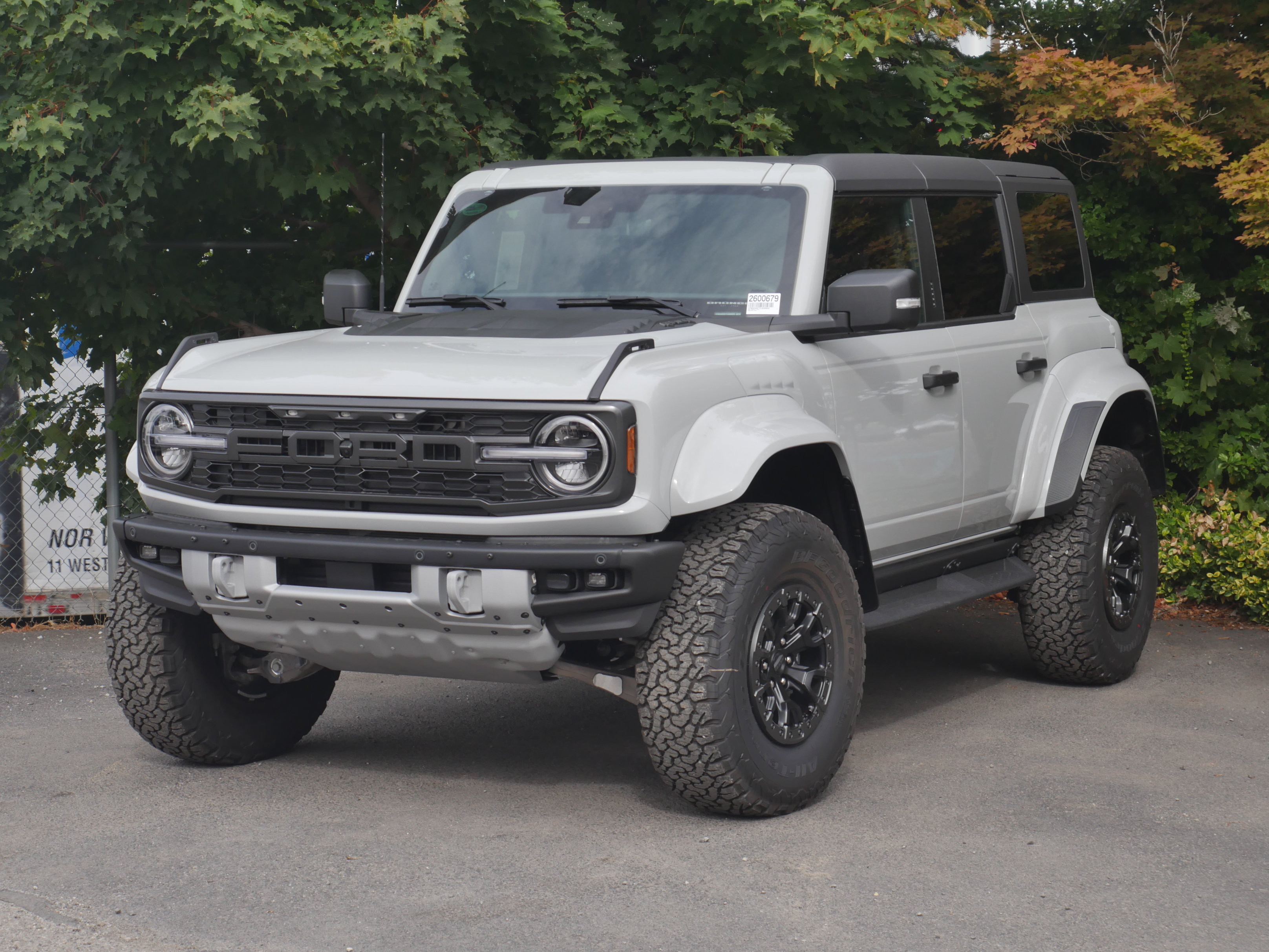 New 2026 Ford Bronco Raptor w/ Interior Carbon Fiber Pack AWD/4WD image 2