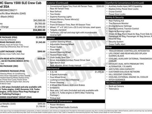 Used 2019 GMC Sierra 1500 SLE w/ SLE Value Package AWD/4WD image 4