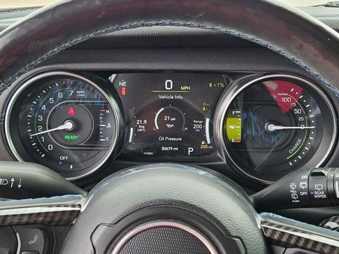 Used 2021 Jeep Wrangler Unlimited Rubicon 4xe w/ Steel Bumper Group image 14