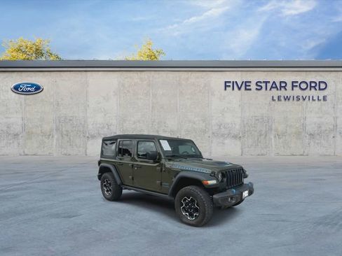 Used 2023 Jeep Wrangler Unlimited Rubicon 4xe w/ Safety Group AWD/4WD image 2
