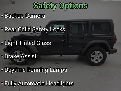Used 2022 Jeep Wrangler Unlimited Sport AWD/4WD image 9