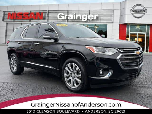 Used 2021 Chevrolet Traverse Premier w/ LPO, Floor Liner Package FWD image 1