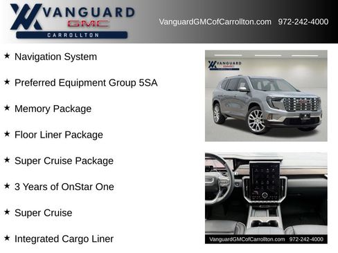 New 2026 GMC Acadia Denali w/ Super Cruise Package FWD image 6