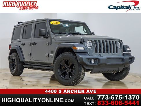 Used 2020 Jeep Wrangler Unlimited Sport S w/ Sun And Sound Package AWD/4WD image 1