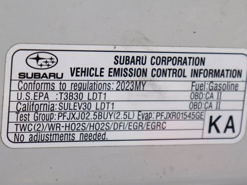 Used 2023 Subaru Crosstrek 2.5i Limited image 45