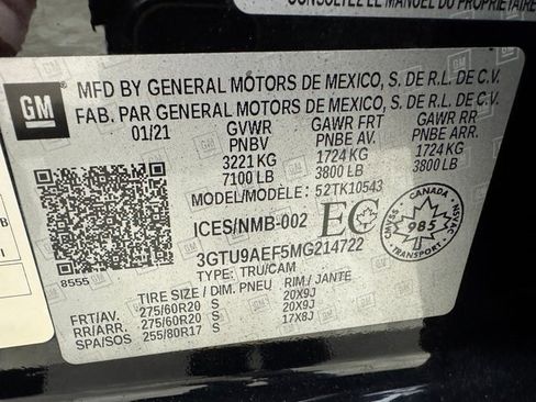 Used 2021 GMC Sierra 1500 4x4 Crew Cab image 31