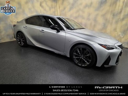 Certified 2025 Lexus IS 350 F Sport w/ Navigation Package AWD/4WD image 1