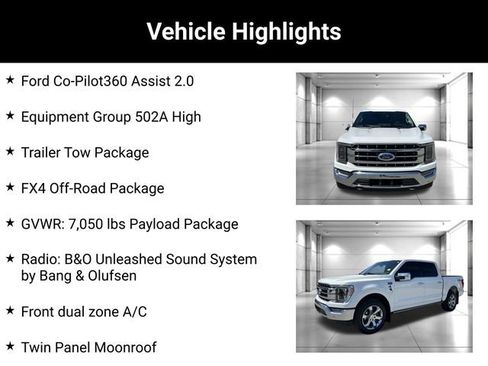 Used 2023 Ford F150 Lariat w/ Equipment Group 502A High AWD/4WD image 2