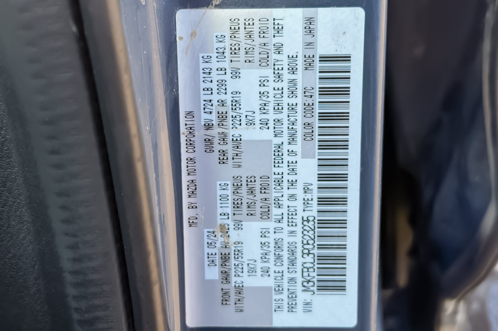 Used 2024 MAZDA CX-5 Carbon Edition AWD/4WD image 40