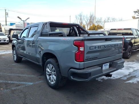Certified 2021 Chevrolet Silverado 1500 Custom w/ LPO, Dark Essentials Package AWD/4WD image 4