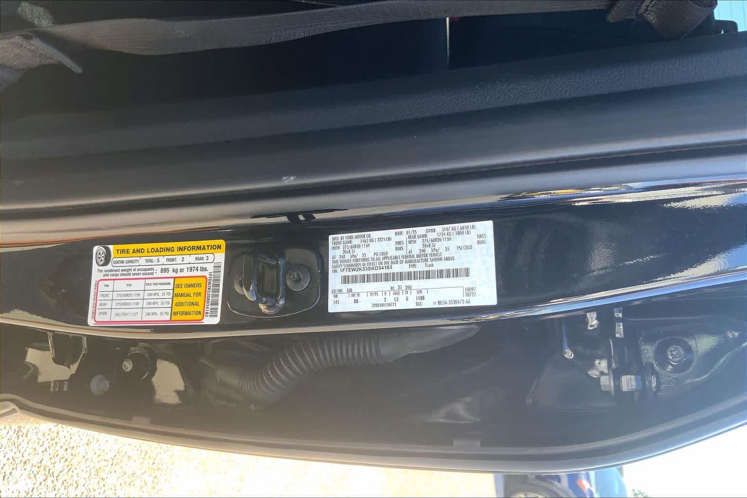 Certified 2025 Ford F150 STX w/ Equipment Group 200A RWD image 31